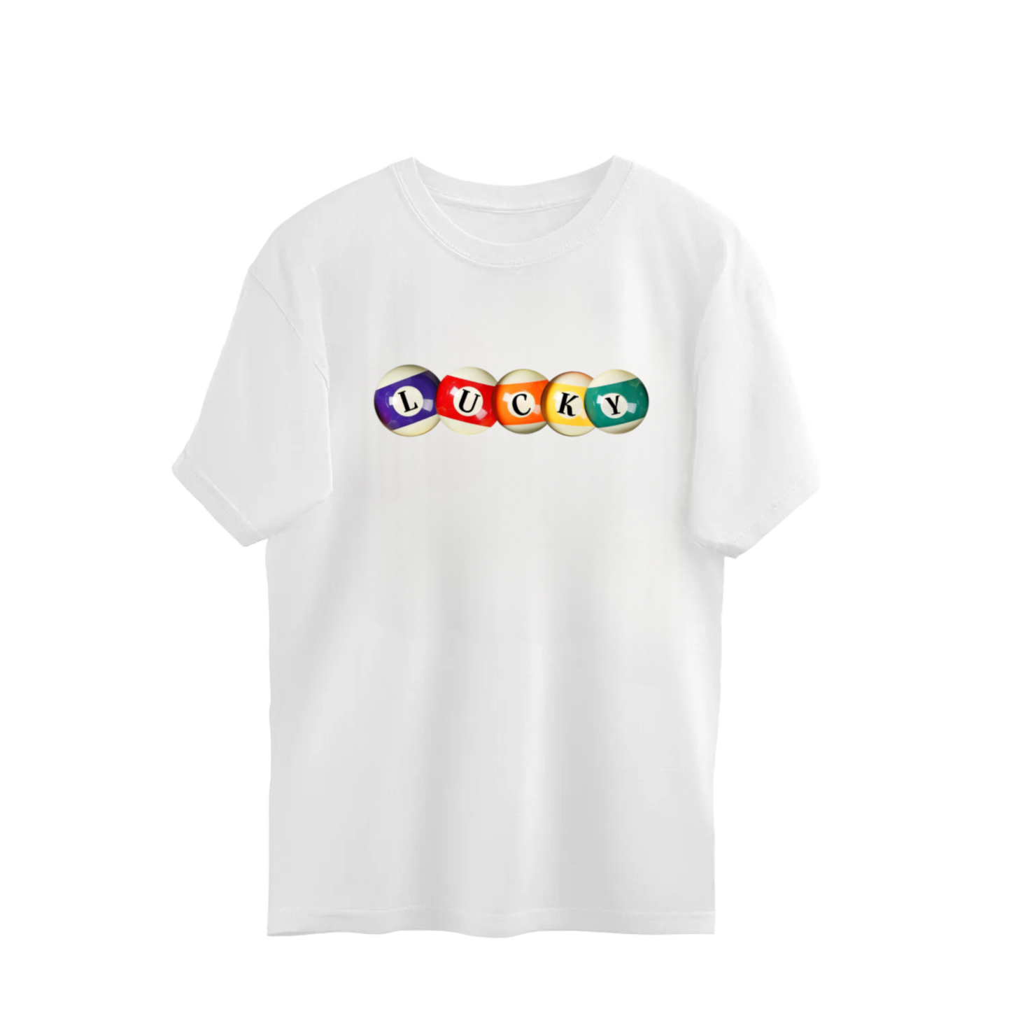 Lucky Pool Ball Tee 🎱